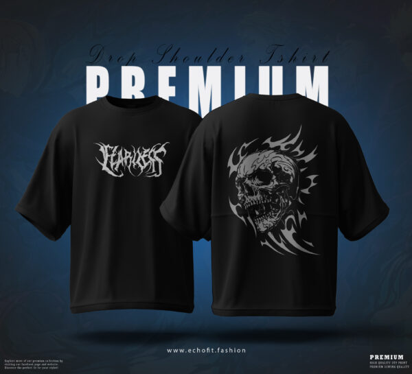 Fearless Drop Shoulder T-Shirt