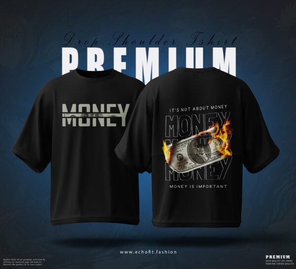 Money Drop Shoulder T-Shirt