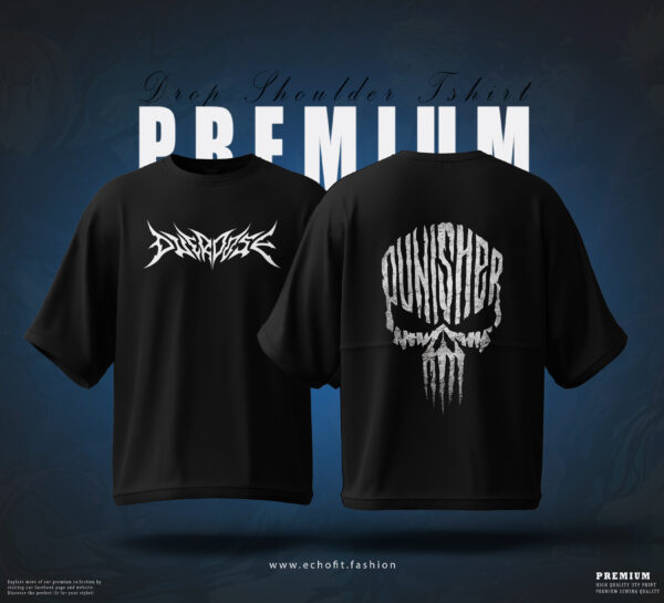 Punisher Drop Shoulder T-Shirt